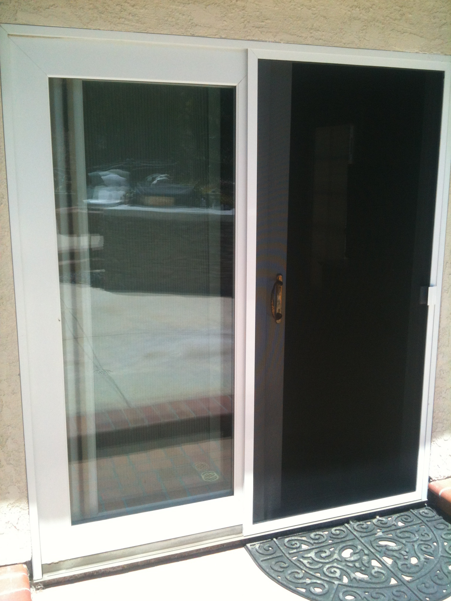 Sliding Screen Doors Exterior Doors The Home Depot