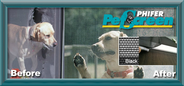 pet proof pet screen