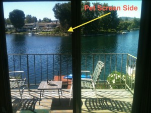 pet screen clarity